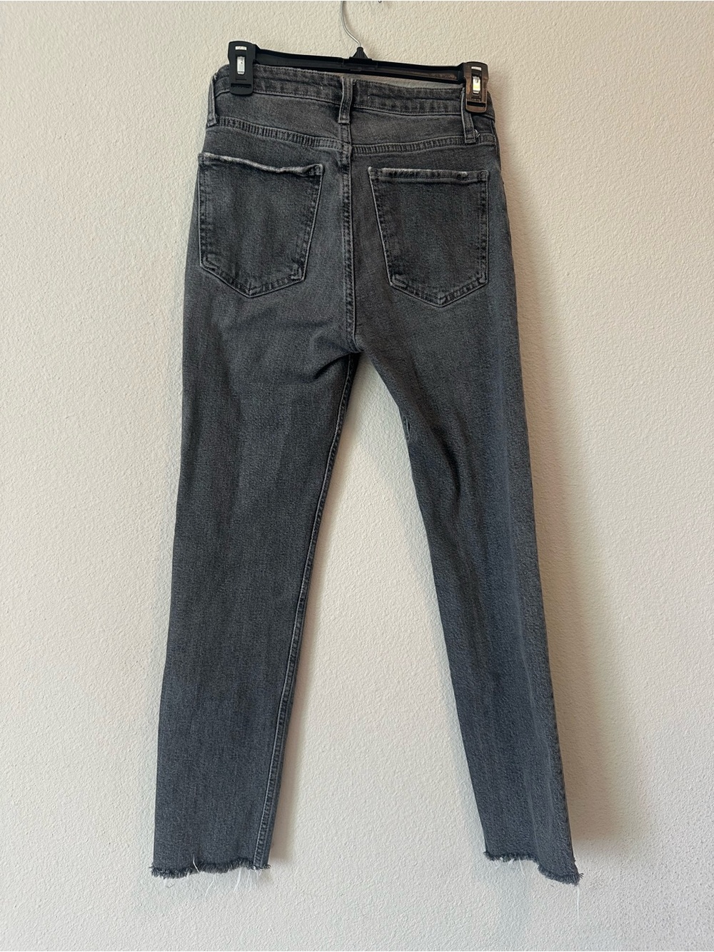 Zara Women's Washed Charcoal High-Rise Jeans - Picture 3 of 3